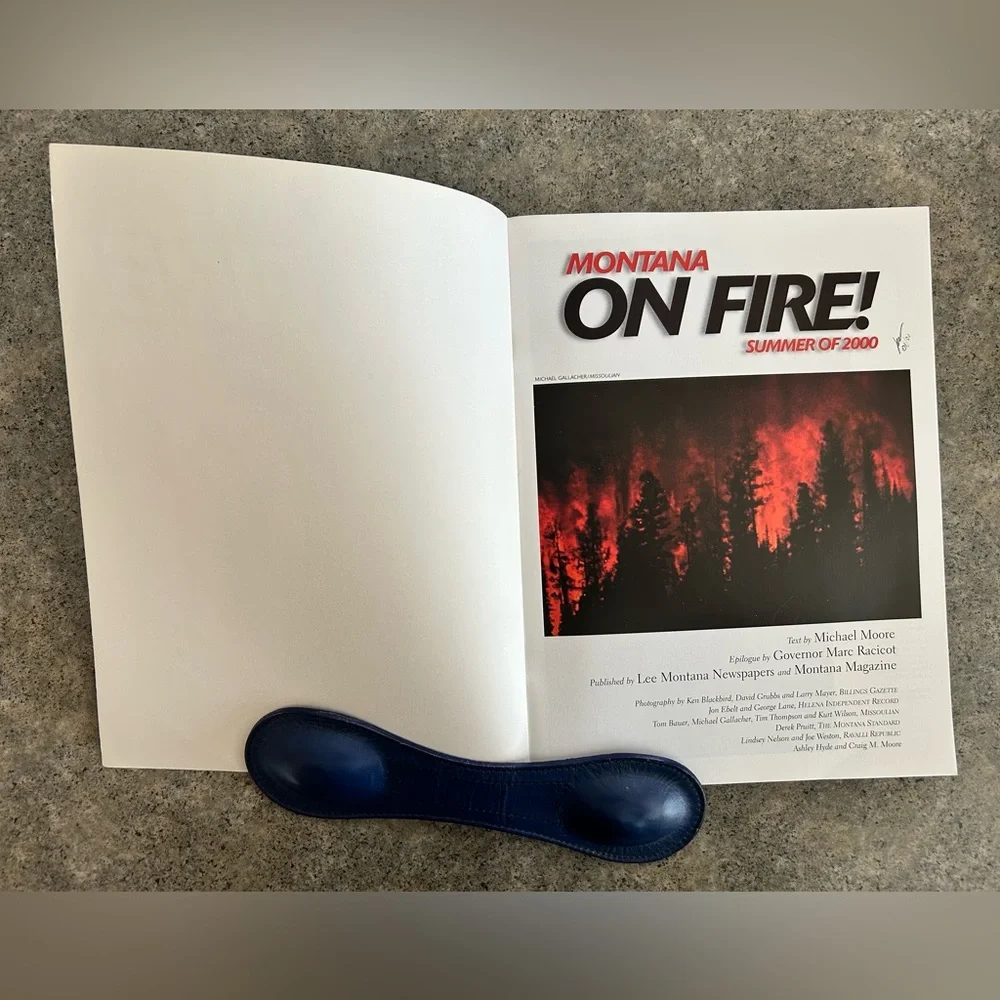 📕 Out of Print, Montana on Fire! Summer of 2000 [Michael Moore] Western Decor